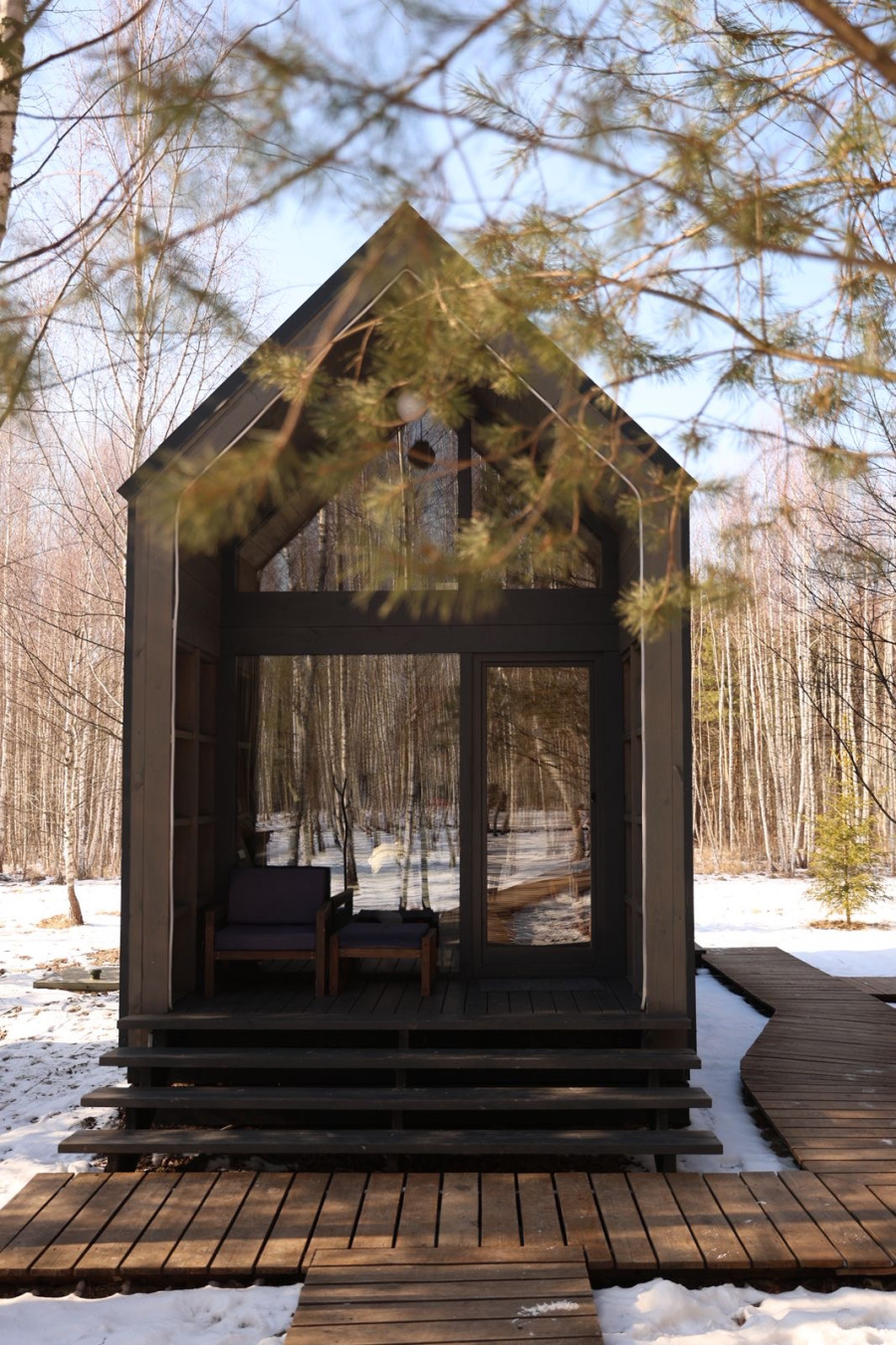 Фото Глэмпинг Дыши Лесом