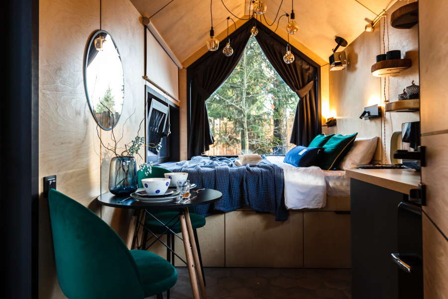 Фото Глэмпинг Ягодка-Малинка